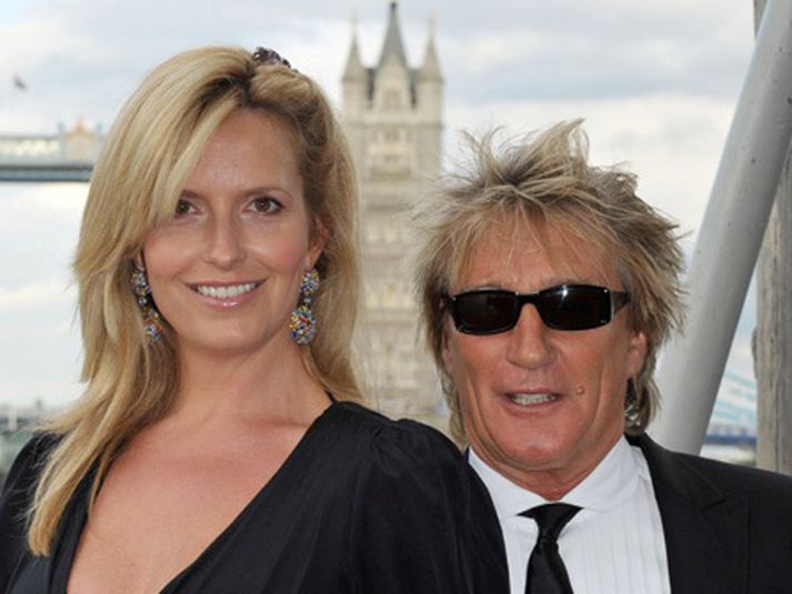 Penny Lancaster og Rod Stewart. MYND/Cover Media