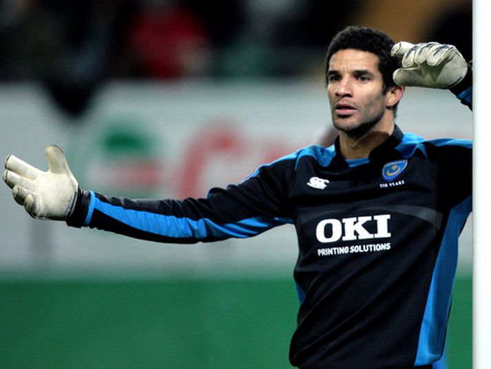 David James, markvörður Portsmouth.