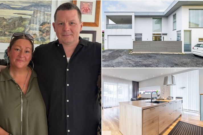 Birna Ósk Hansdóttir og Einar Örn Jónsson. Einar segir komið að næsta kafla í húsnæðismálum. 