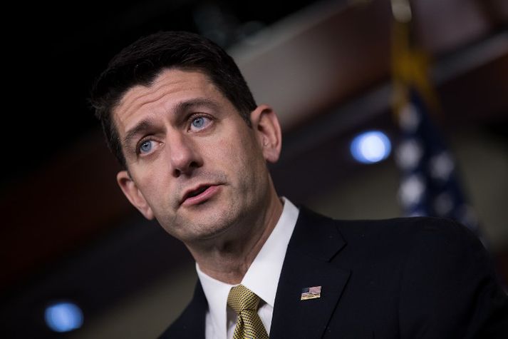 Paul Ryan er forseti fulltrúadeildar Bandaríkjaþings.