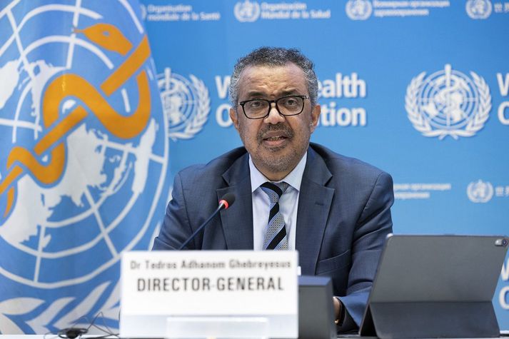 Tedros Adhanom Ghebreyesus, yfirmaður Alþjóðaheilbrigðismálastofnunarinnar