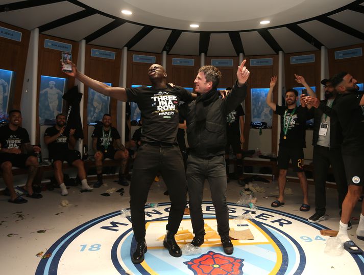 Benjamin Mendy og Noel Gallagher á háu nótunum.