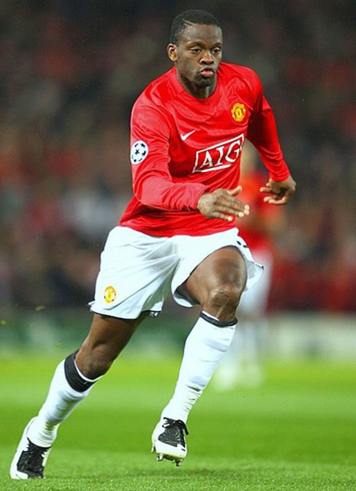 Louis Saha, leikmaður Manchester United.