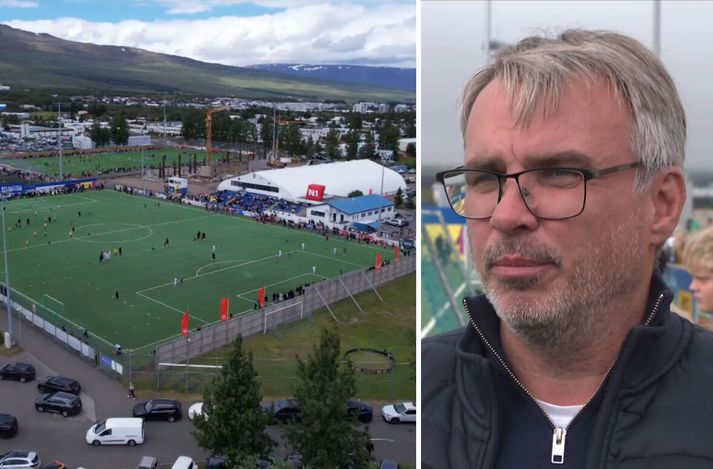 Sævar Pétursson er himinlifandi að fá Evrópuleikinn gegn Silkeborg norður til Akureyrar.