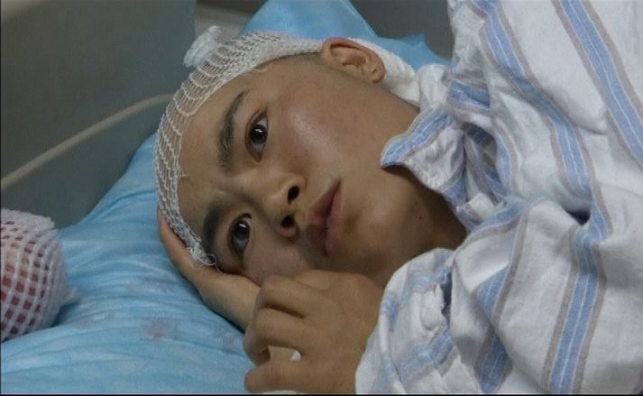 Wang Hongli, 23 ára.