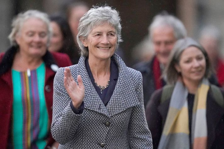 Catherine Connolly var kjörin forseti Írlands í dag.