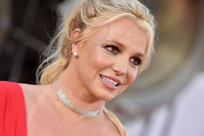 Britney Spears virðist hafa hegðað sér óvarlega í nótt. 