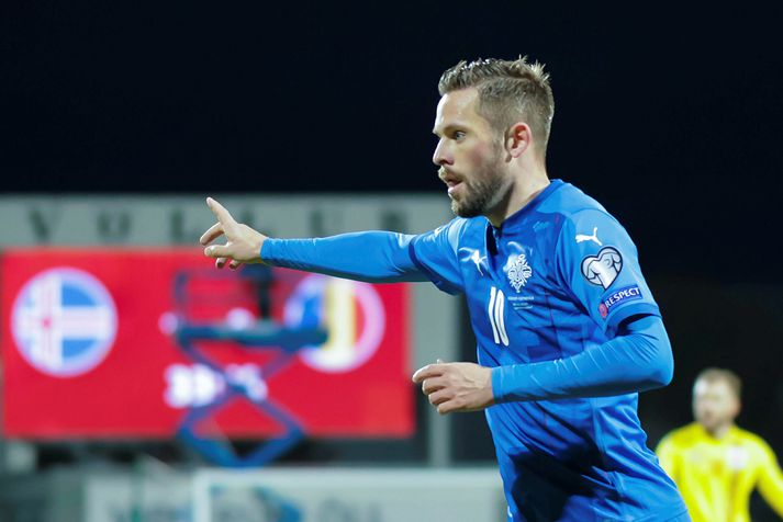 Gylfi Þór Sigurðsson verður ekki með í vináttulandsleikjunum þremur.