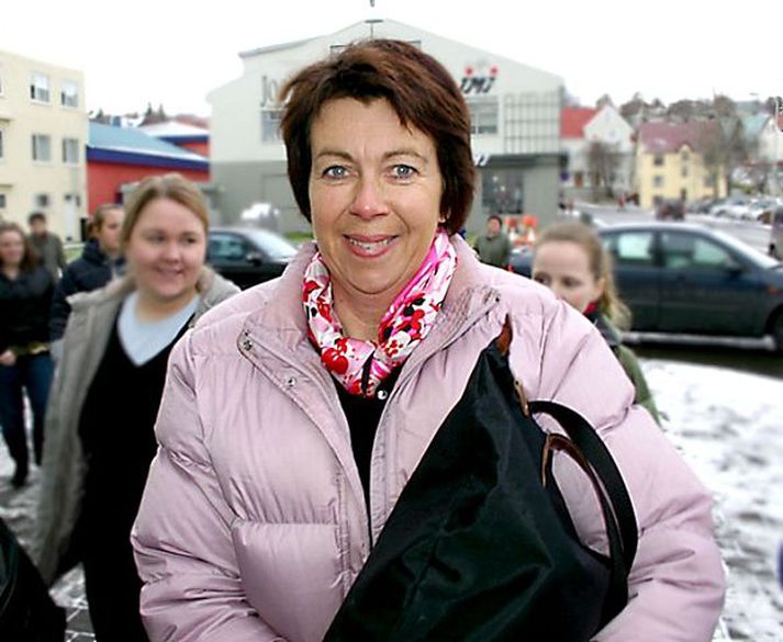 Þóra Ákadóttir skipaði annað sæti á lista sjálfstæðismanna í síðustu kosningum og hefur verið forseti bæjarstjórnar Akureyrar frá árinu 2001.