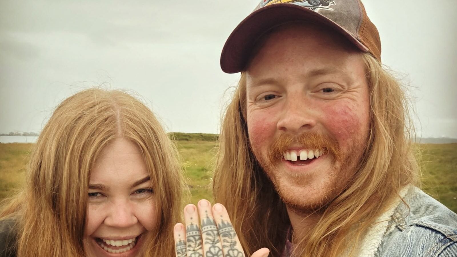 Fór á skeljarnar undir almyrkvanum