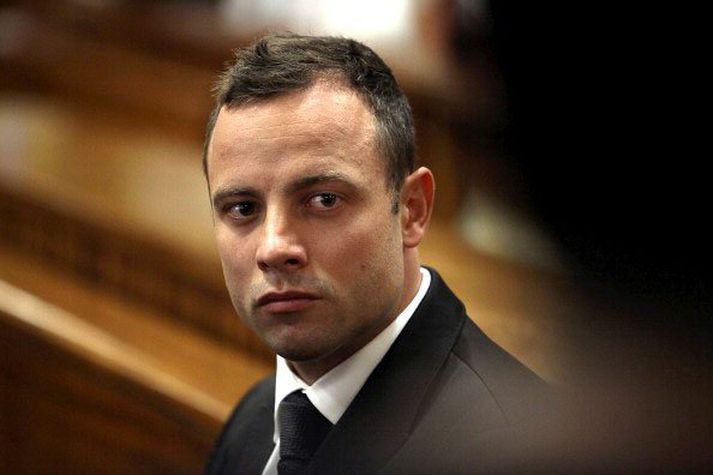 Oscar Pistorius var dæmdur í 15 ára fangelsi.