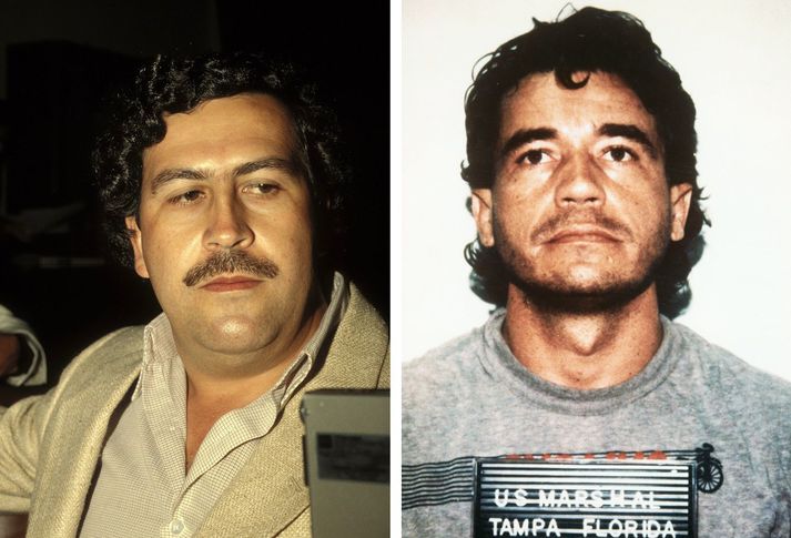 Pablo Escobar og Carlos Lehder.
