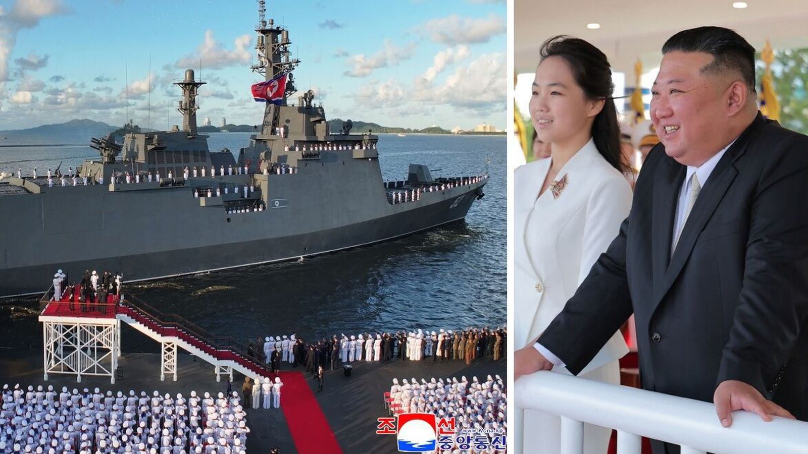 Kim fjölgar her­skipum sínum