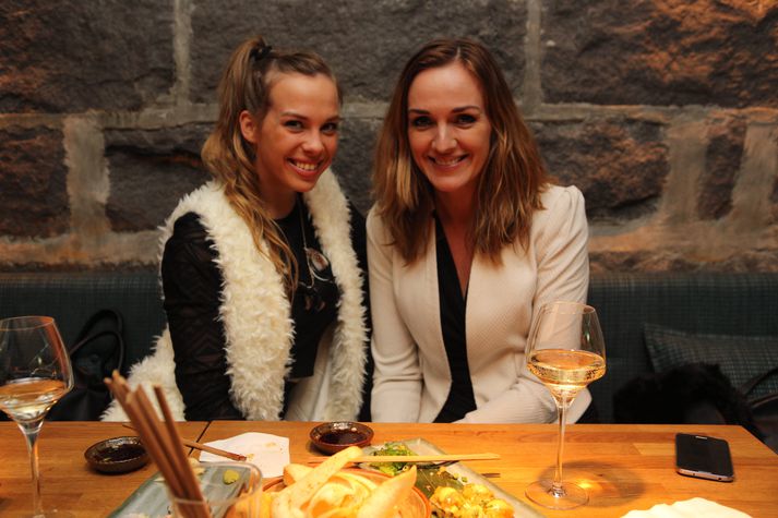 Unnur Eggertsdóttir og Lára Björg Björnsdóttir.