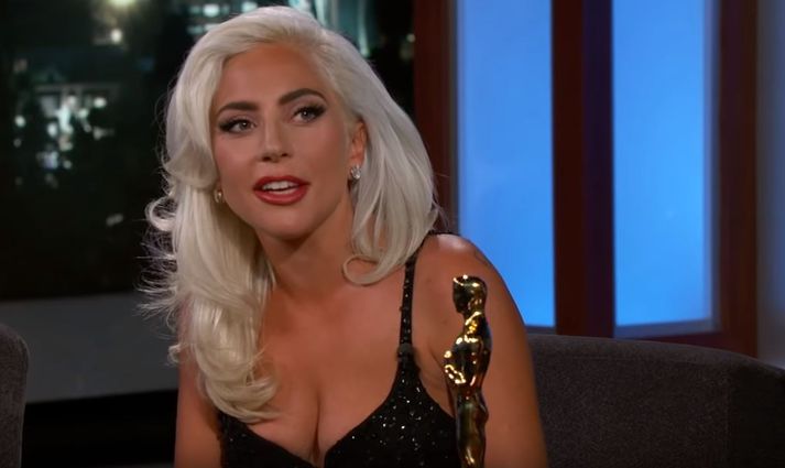 Lady Gaga svaraði vel fyrir sig.