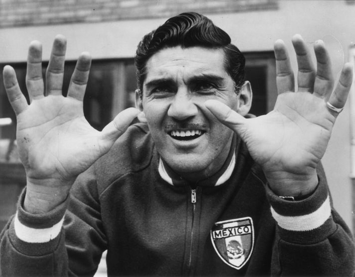 Antonio Carbajal frá því þegar hann tók þátt í HM í Englandi 1966.