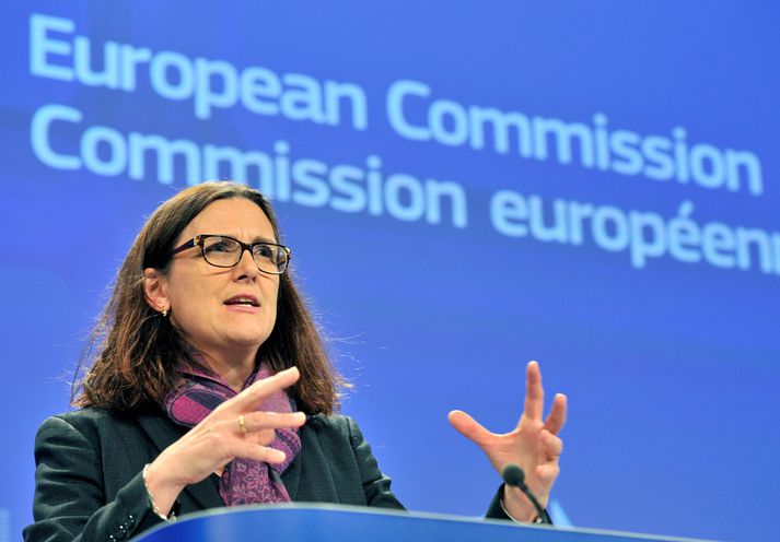 Cecilia Malmström, innanríkisstjóri ESB.