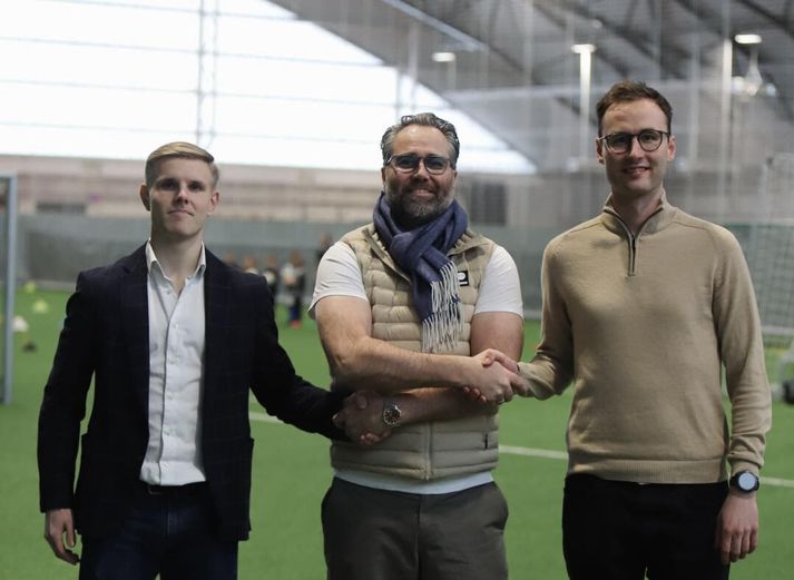 Frá hægri: Kristinn Sölvi Sigurgeirsson, Albert Þór Magnússon og Markús Árni Vernharðsson.