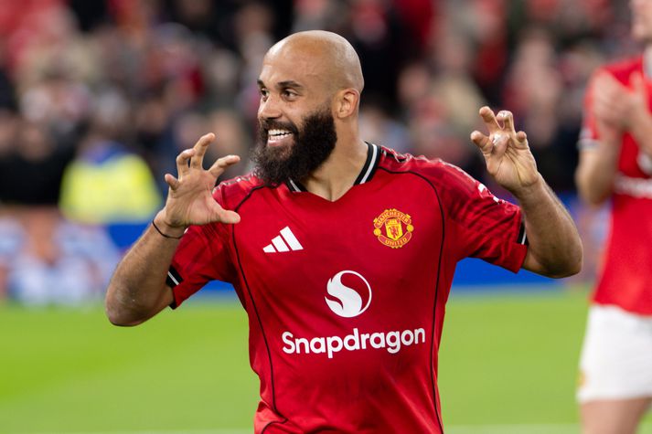 Bryan Mbeumo átti góðan leik með Manchester United í sigri liðsins um síðustu helgi.