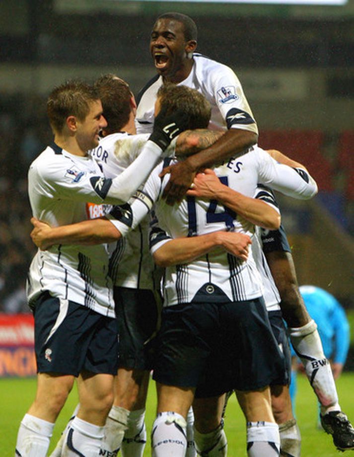 Bolton komst í 2-0 í kvöld en það dugði ekki til.