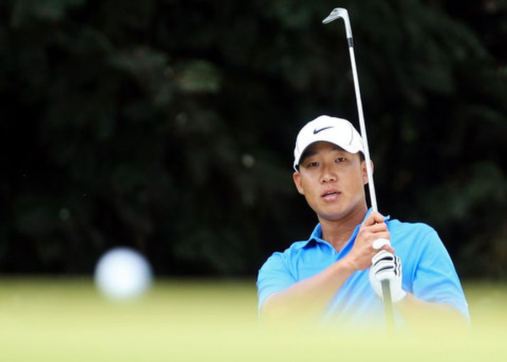 Anthony Kim fékk 11 fugla á 18 holum á öðrum hring.