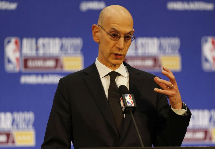 Adam Silver, framkvæmdastjóri NBA-deildarinnar.