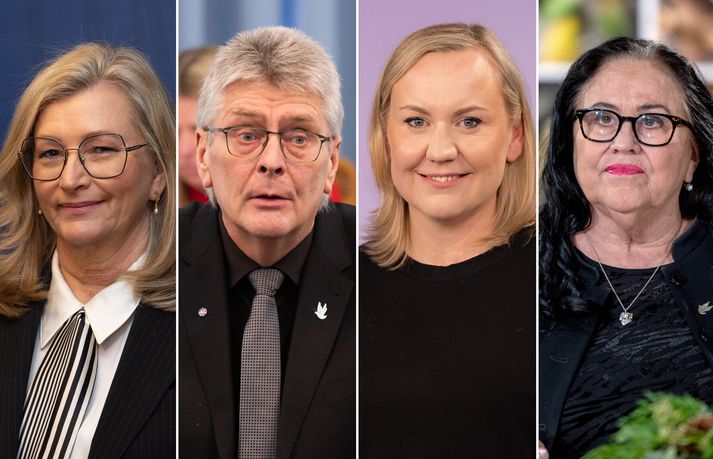 Fjögur ráðuneyti stóðu að baki fimm frumvörpum sem samþykkt voru til laga í dag.