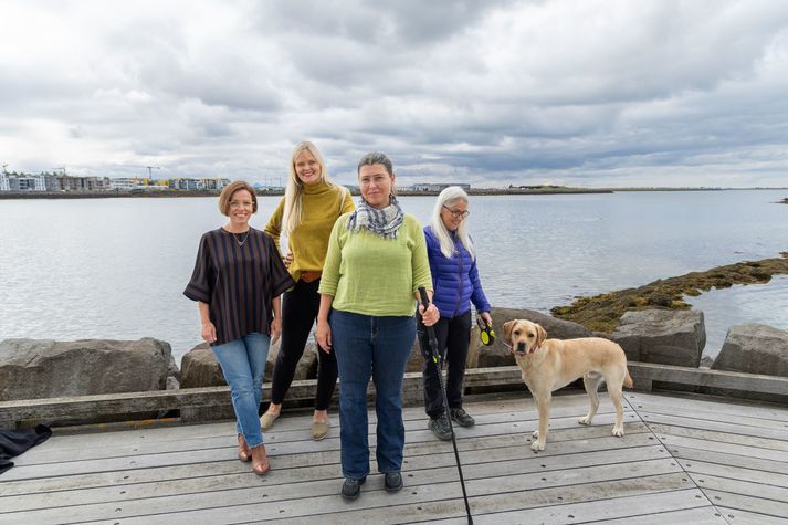 F.v. Elísa Jóhannsdóttir, Margrét M. Norðdahl, Hjördís Árnadóttir og Kristín Sjöfn Valgeirsdóttir.