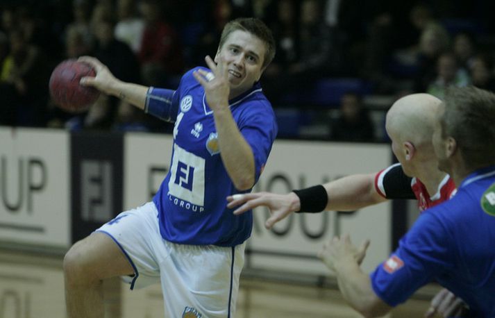 Guðjón Finnur Drengsson er á mála hjá Kassel.