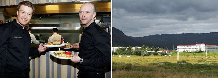 Pítsastaðurinn OneStop er til húsa á Laugarvatni.