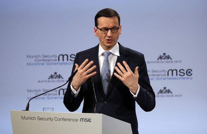 Mateusz Morawiecki, forsætisráðherra Póllands.