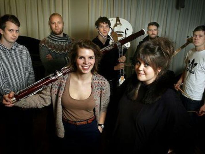 Hljómsveitin er í fjórða sæti yfir bestu nýliða ársins 2010.
