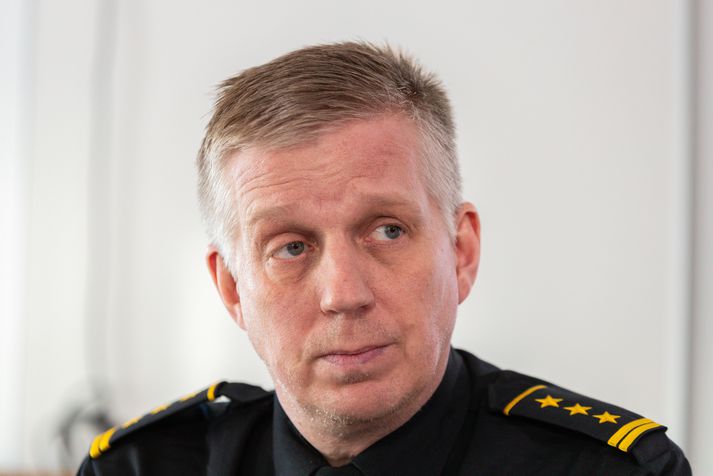 Víðir Reynisson hjá almannavarnardeild ríkislögreglustjóra.