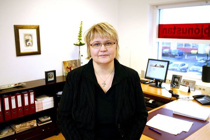 María Jónasdóttir, eigandi Ráðningarþjónustunnar María segir það fólk sem Ráðningarþjónustan hafi útvegað vinnu hér á landi nær undantekningalaust hafa reynst vel. Markaðurinn/Pjetur
