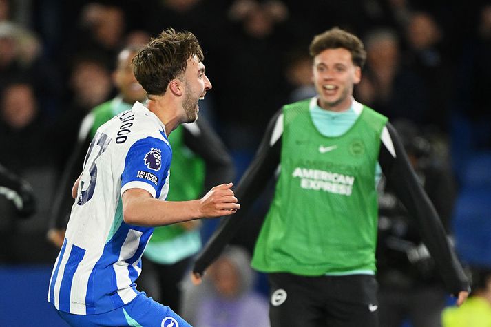 Hinn ungi Jack Hinshelwood heldur áfram að gera frábæra hluti með Brighton.