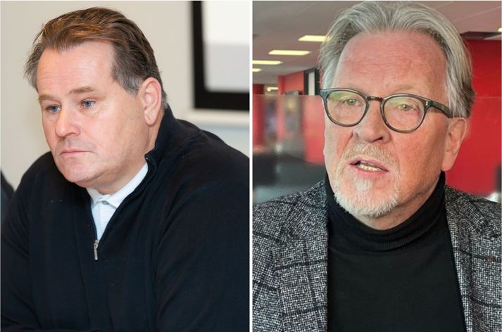 Vilhjámur Birgisson og Stefán Ólafsson tókust á í um ýmislegt í útvarpsþættinum Sprengisandi og lá við að upp úr syði í lok þáttar. 