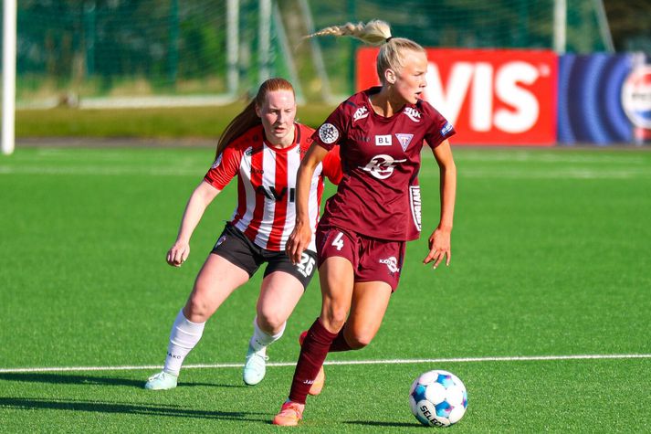 Hrafnhildur Salka Pálmadóttir og félagar í Tindastólsliðinu fá lítinn stuðning á Sauðárkróki að mati Bestu markanna.
