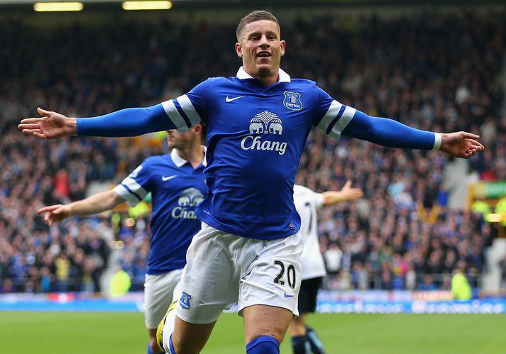 Ross Barkley spilaði frábærlega fyrir Everton á leiktíðinni.