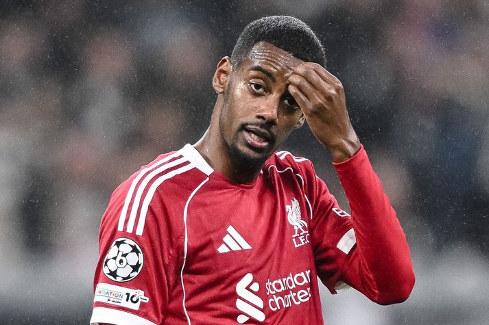 Alexander Isak hefur ekki byrjað vel með Liverpool og á enn eftir að skora í ensku úrvalsdeildinni.