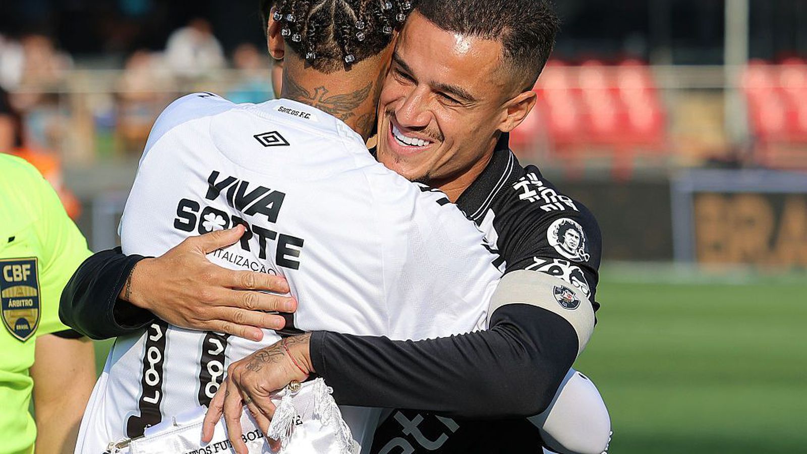 Coutinho og Neymar sameinaðir á ný hjá Santos