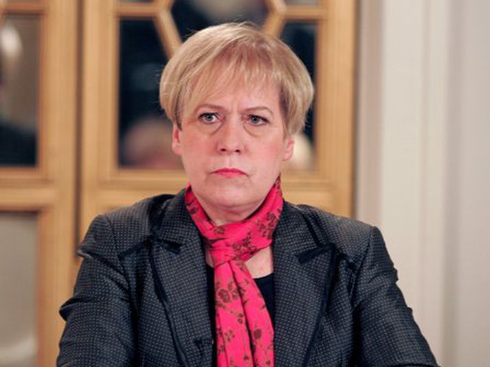 Ingibjörg Sólrún Gísladóttir mætir á fund þingflokks Samfylkingarinnar í kvöld. Mynd/ Daníel.