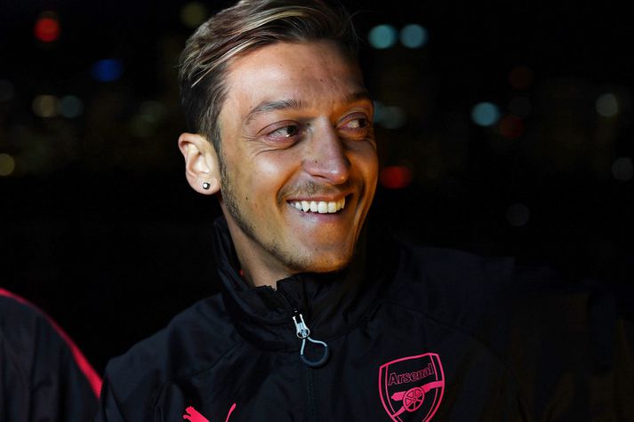 Mesut Ozil er ánægður hjá Arsenal.