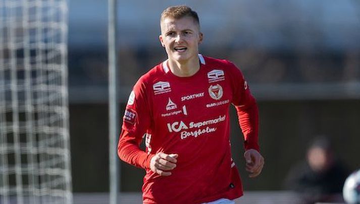 Davíð Kristján Ólafsson var í sigurliði Kalmar í dag.