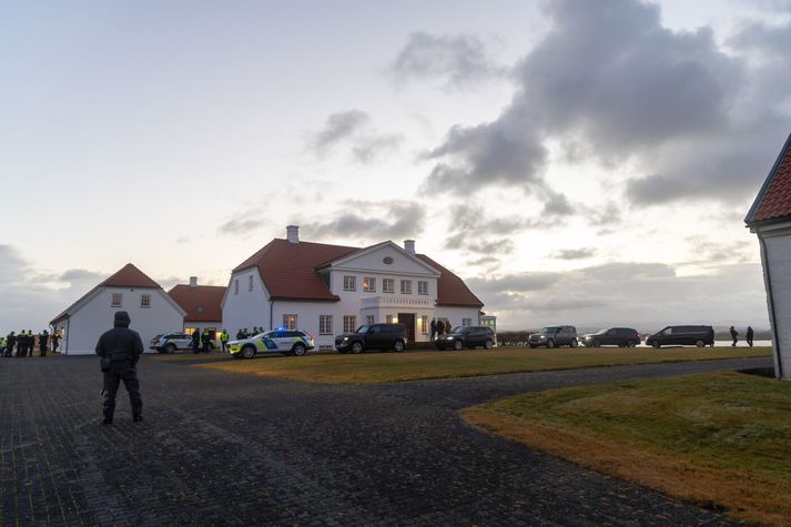 Frá Bessastöðum.