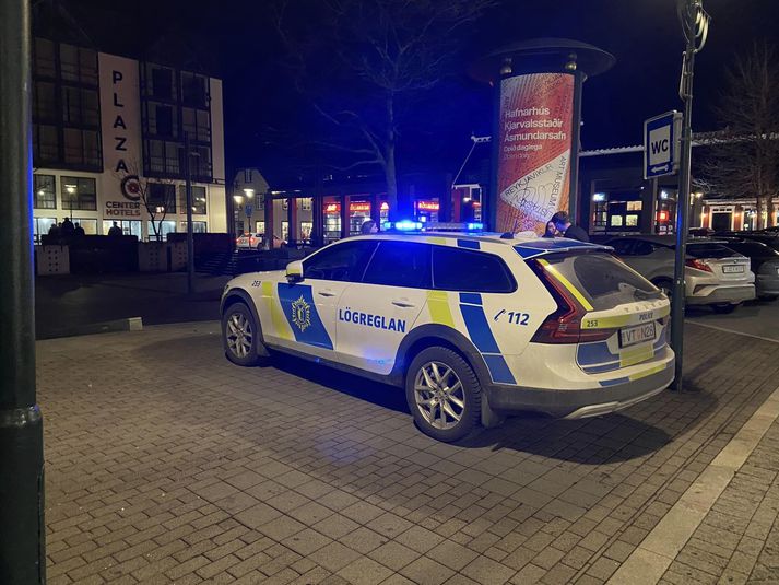 Manninum tókst ekki að komast undan.