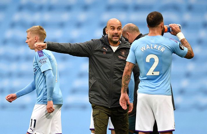 Guardiola er ekki hrifinn af vatnspásum í miðjum leik.