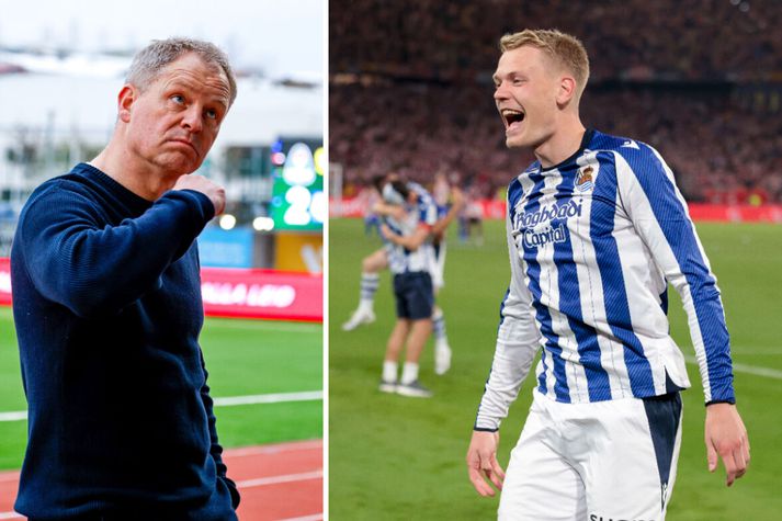 Óskar Hrafn segir Orra hafa klúðrað víti á besta mögulega tíma í gærkvöldi og veit að það fer bara í reynslubankann góða. 