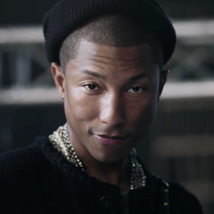 Pharrell er í miklu uppáhaldi hjá Chanel.