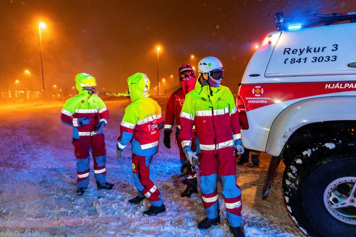 Björgunarsveitir eru komnar í vetragírinn. Myndin er úr safni. 