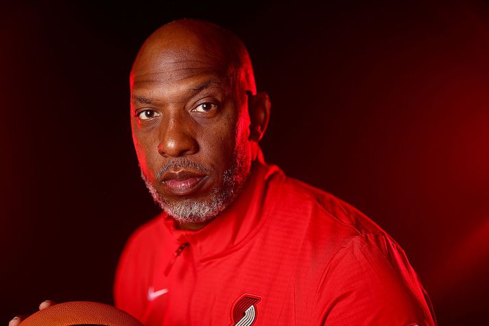 Chauncey Billups, þjálfari Portland.